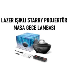 Drabang Lazer Işıklı Projektör Masa Gece Lambası 