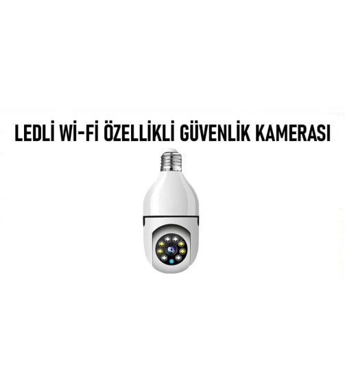 Dranbang Aksesuar Ledli Wi-fi Özellikli Güvenlik Kamerası 